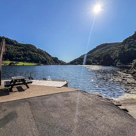 別荘 Cozy Home In Farsund With House Sea View